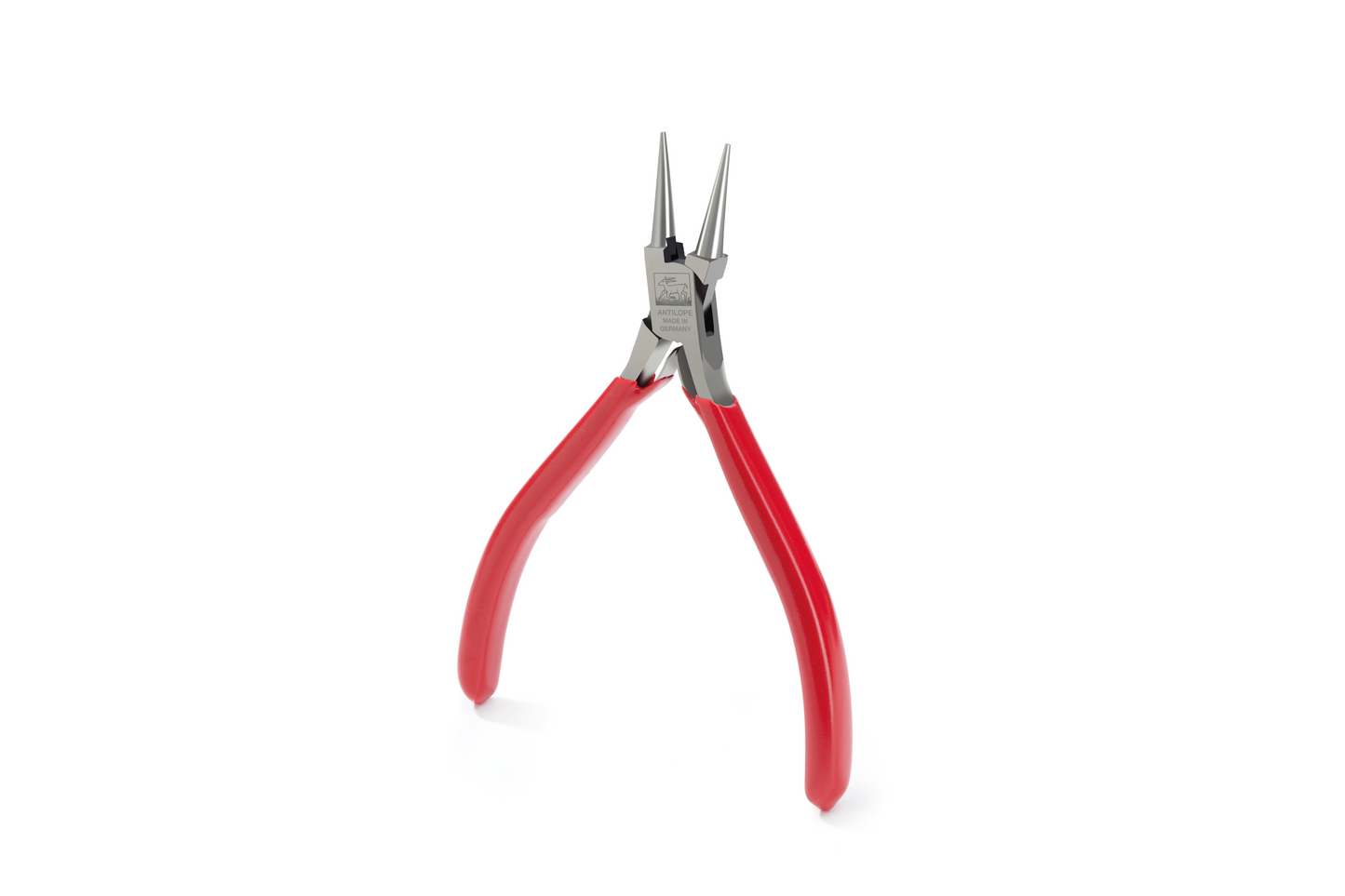 04 010 121 Round nose pliers ANTILOPE® with 2 springs without cut 120mm