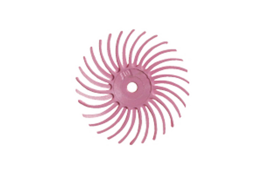 05 063 019 NIQUA Habras Disc – Pink: Bimsstein - Ø 19mm (6 Stück)