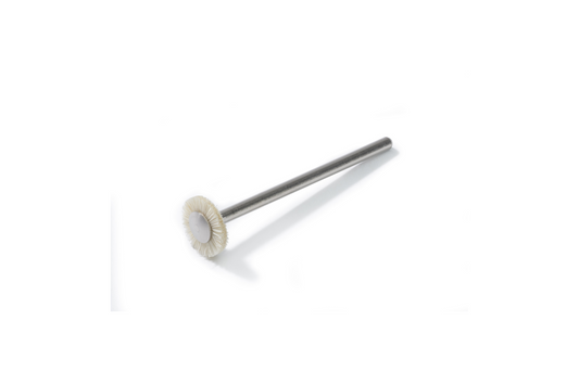 05 080 010 NIQUA Rundbürste - weißes Ziegenhaar Ø 10mm (10 Stück)