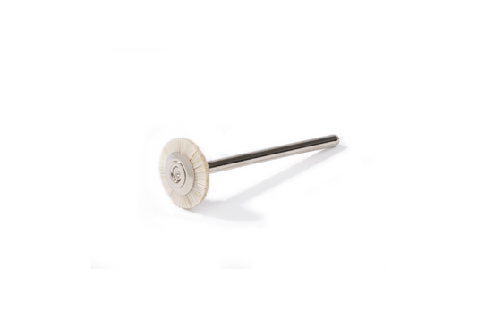 05 080 012 NIQUA Rundbürste - weißes Ziegenhaar Ø 12mm (10 Stück)
