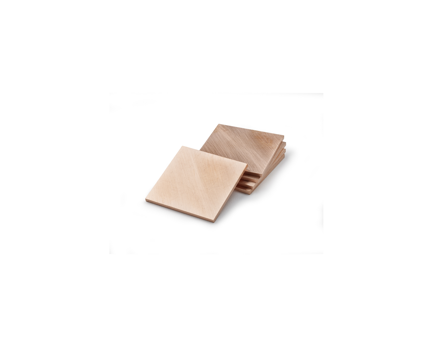 08 200 004 Übungsplättchen aus Phosphor-Bronze (5 Stück)