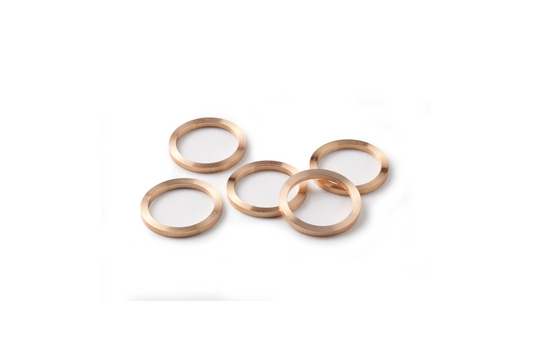 08 200 001 Übungsringe aus Phosphor-Bronze (5 Stück)