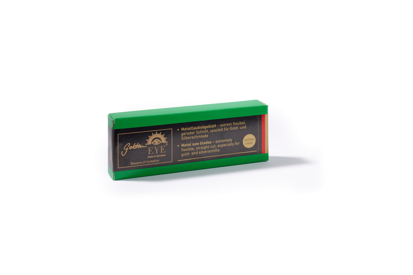 01 015 Golden EYE® Juweliersägeblätter – Spezialisiert auf Gold & weiche Legierungen