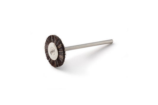 05 079 017 NIQUA round brush with grey goat hair (10 pieces)