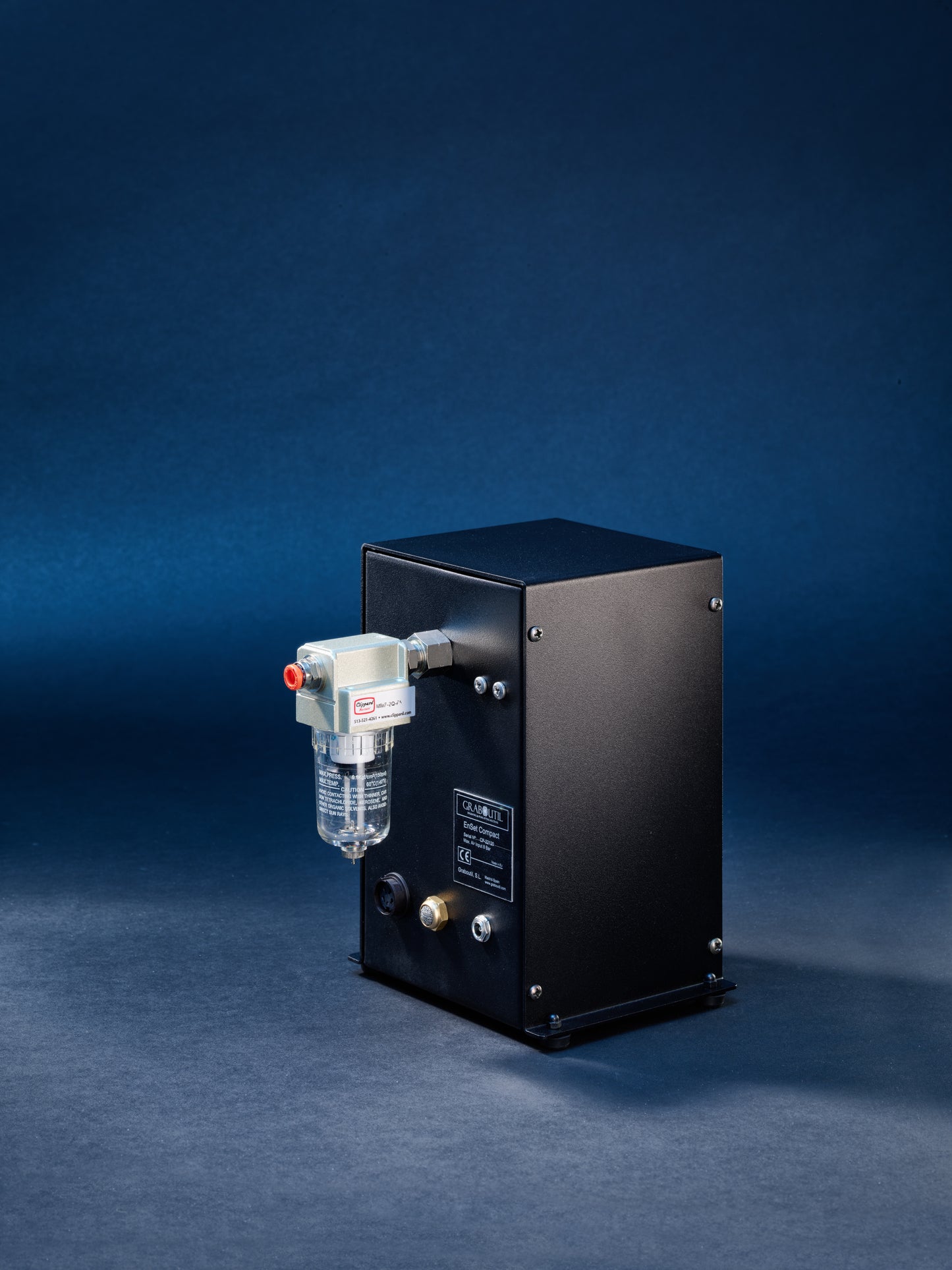 NIQUA Enset Compact Gravurmaschine inklusive "The Rocket" Handstück – Komplettsystem für professionelle pneumatische Gravuren