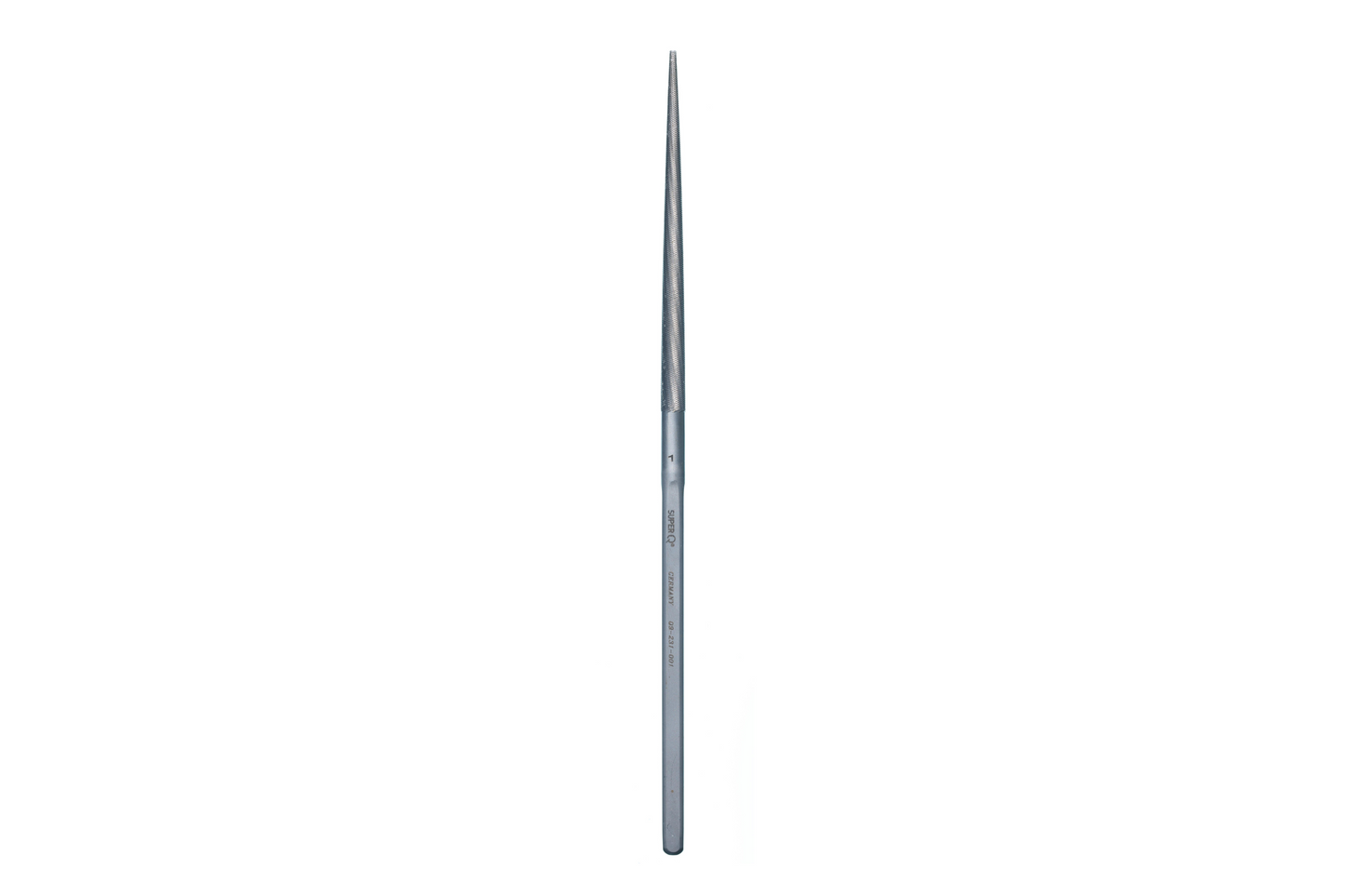 09 231 Precision file with steel handle, round SUPER Q®