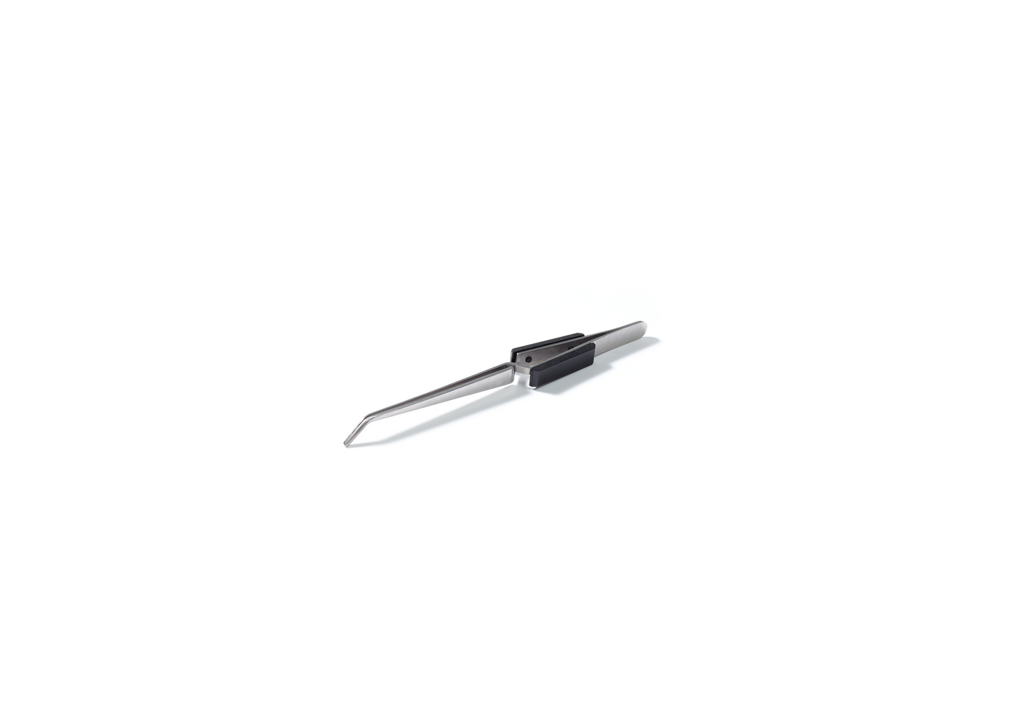 10 041 107 soldering tweezers with curved tip
