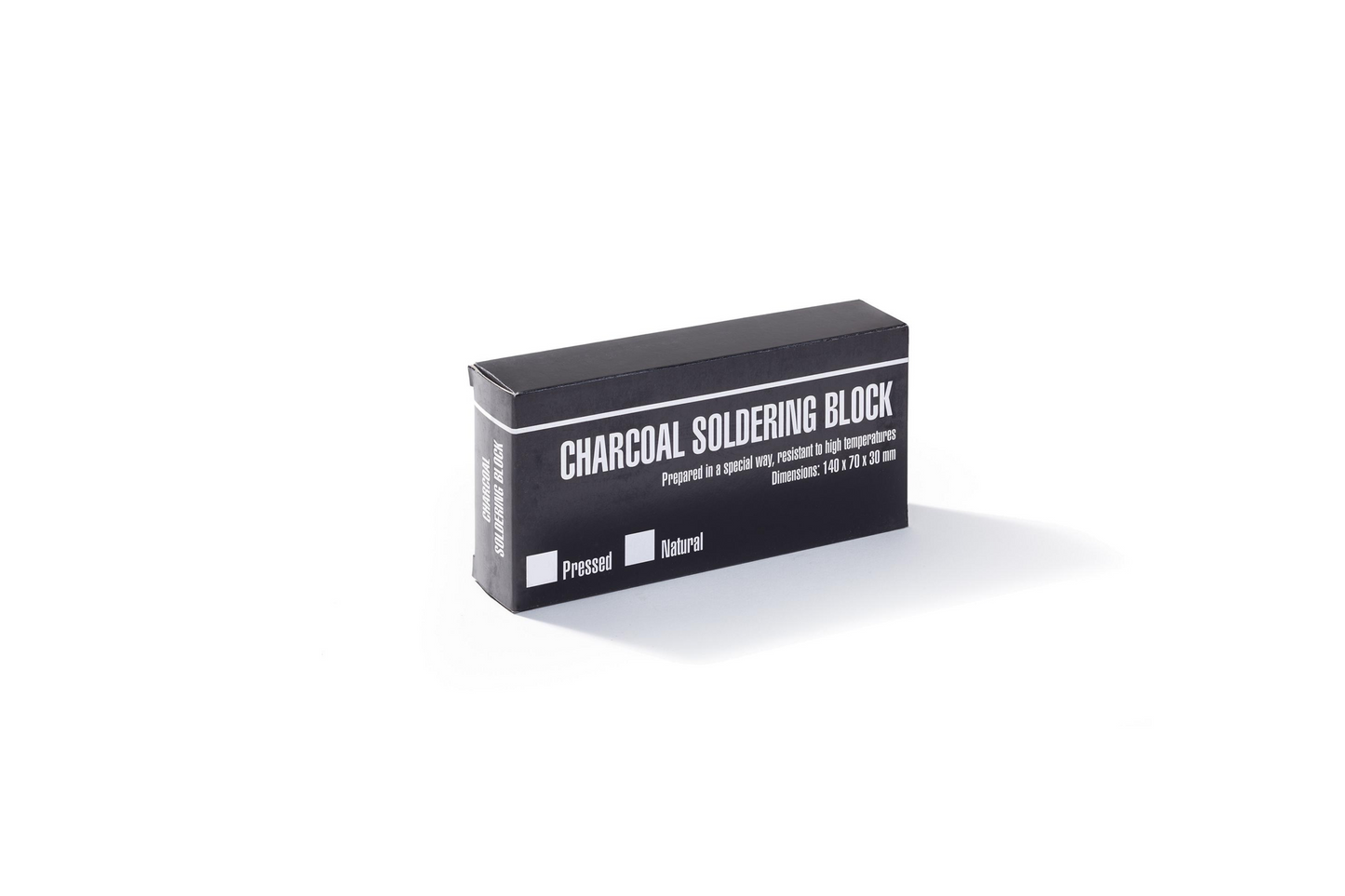 12 071 000 NIQUA soldering block made of pressed charcoal