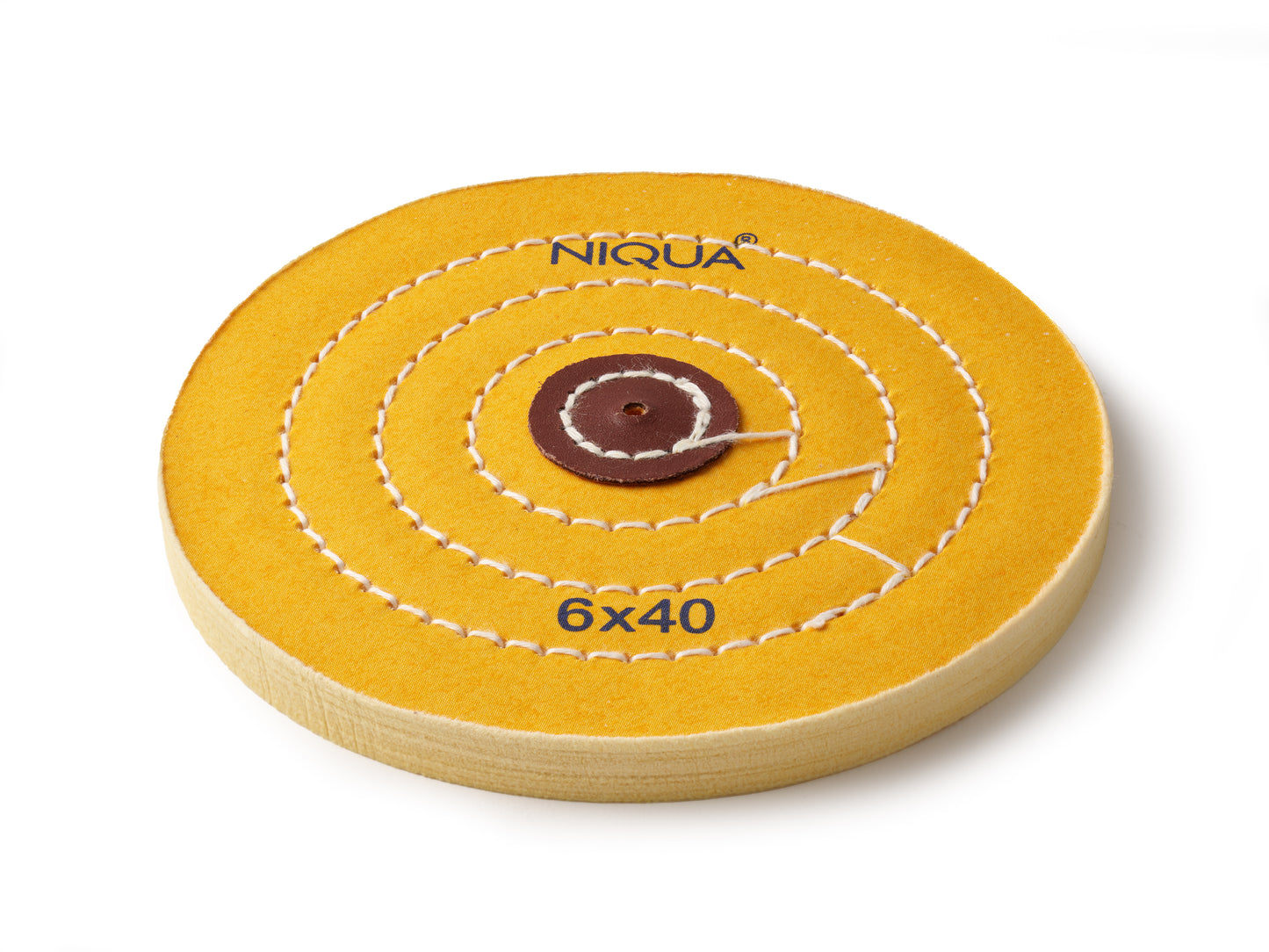 06 200 640 NIQUA Polishing Buff - Yellow 6 x 40 Layers