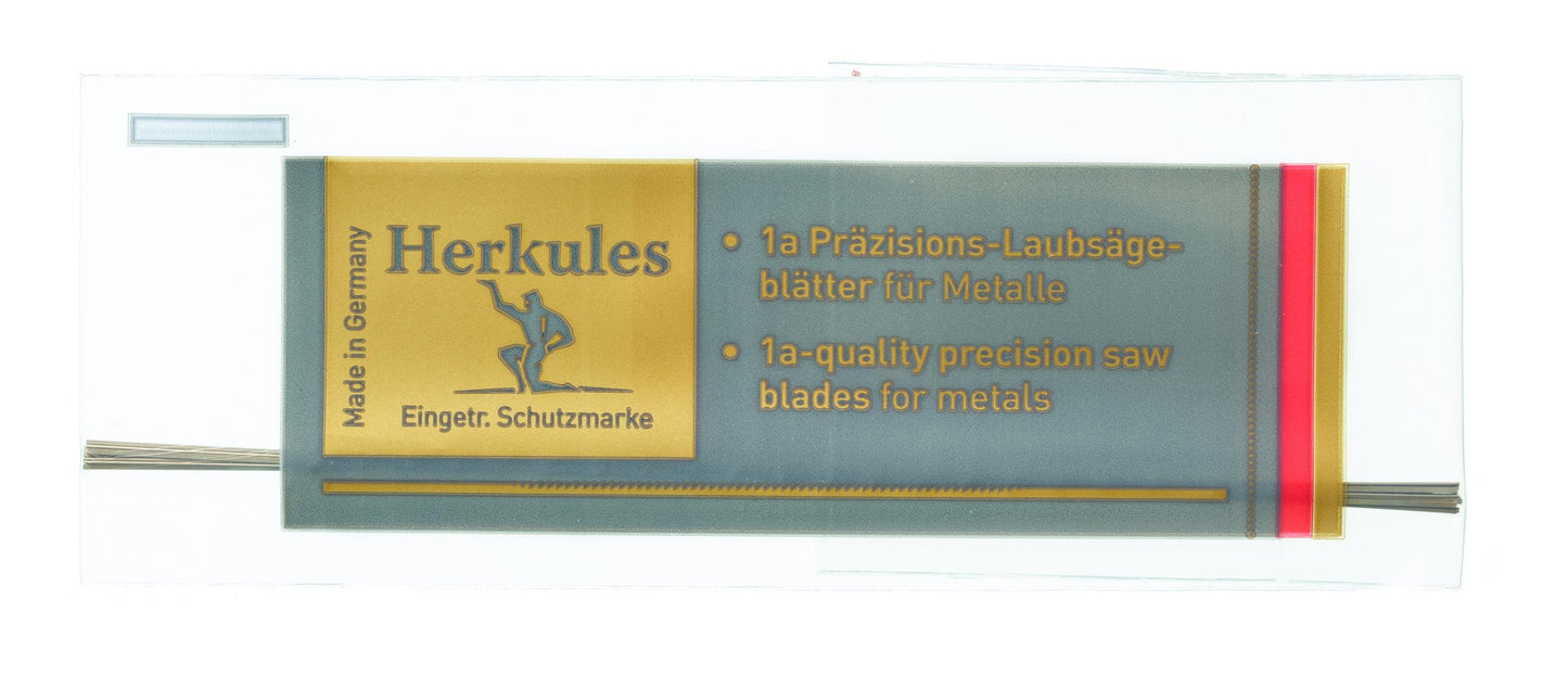 01 030/ 034 HERKULES® Juweliersägeblätter – Präzise, klassisch, vielseitig (130 mm & 140 mm)
