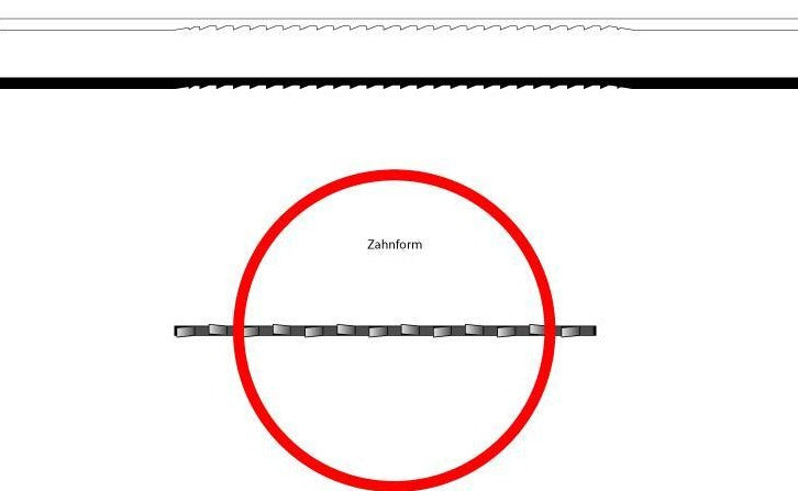 51 001 / 51 003 Holzlaubsägeblätter NIQUA FIX Blau - 130mm / 160mm