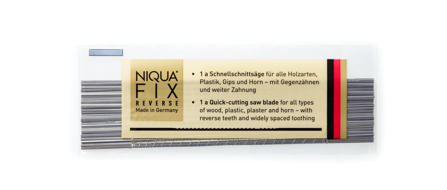 51 002 Holzlaubsägeblätter NIQUA FIX REVERSE 130mm