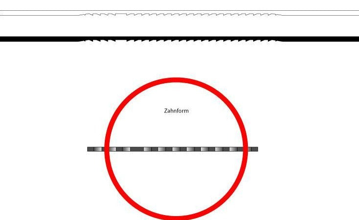 51 002 Holzlaubsägeblätter NIQUA FIX REVERSE - 130mm
