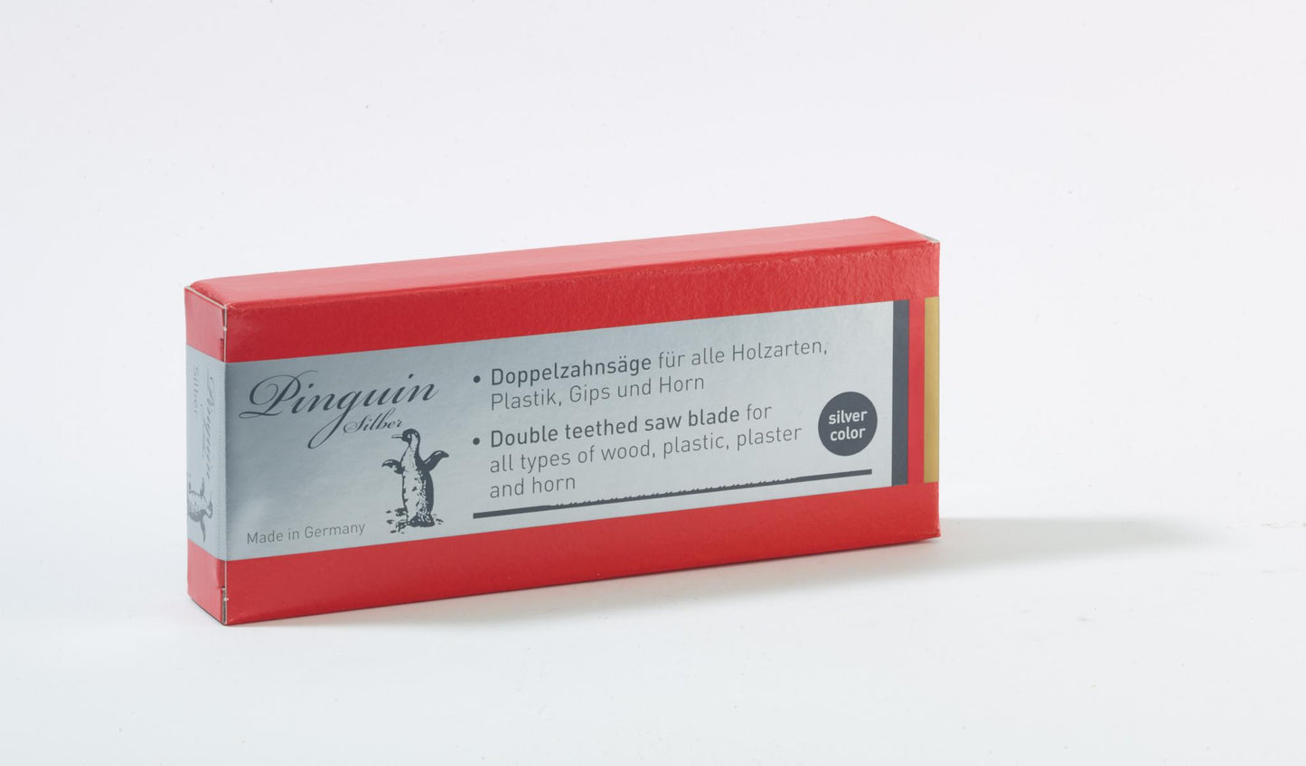 51 010 Holzlaubsägeblätter PINGUIN SILBER Silber 130mm