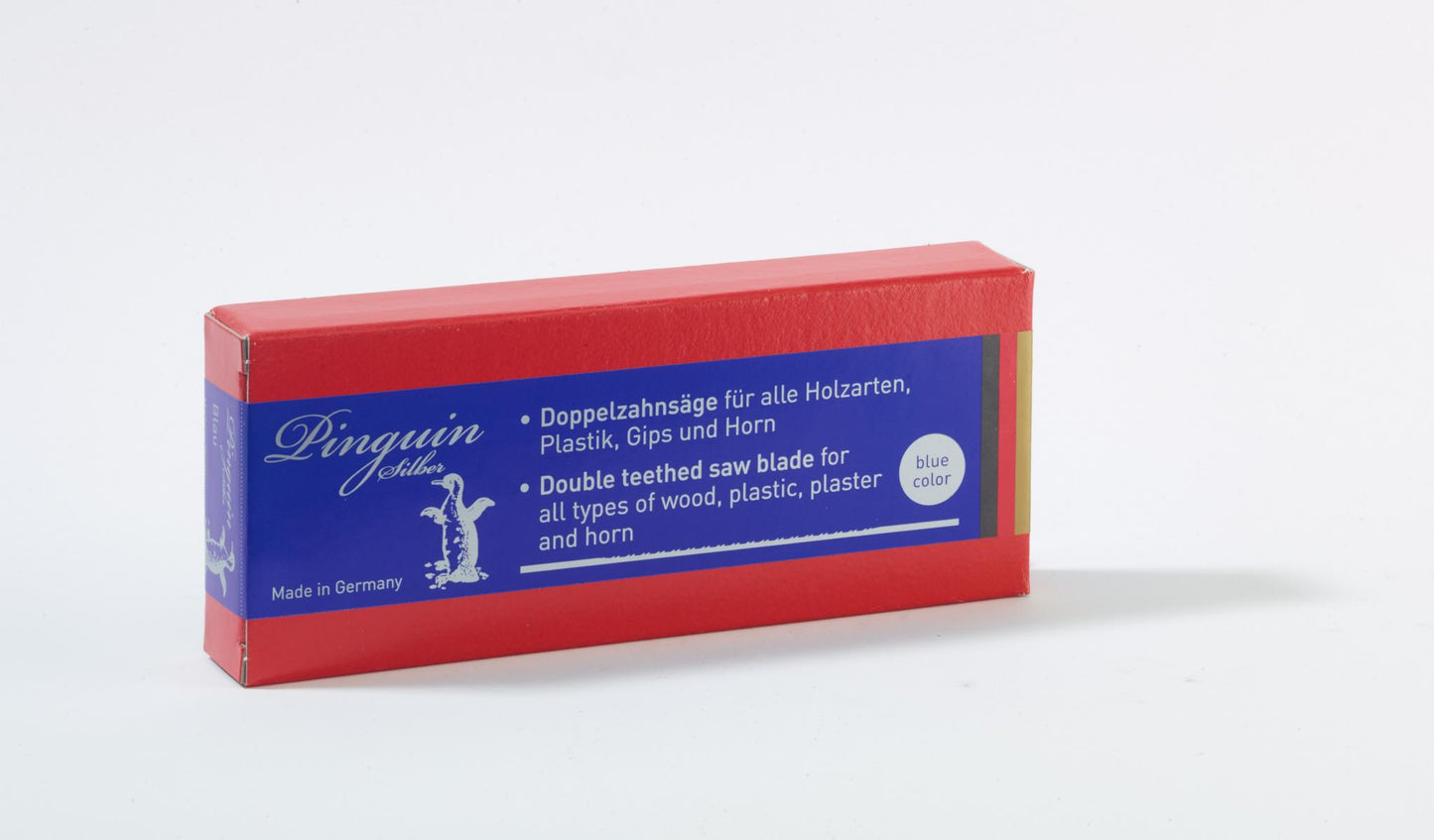 51 011 Holzlaubsägeblätter PINGUIN SILBER Blau 130mm