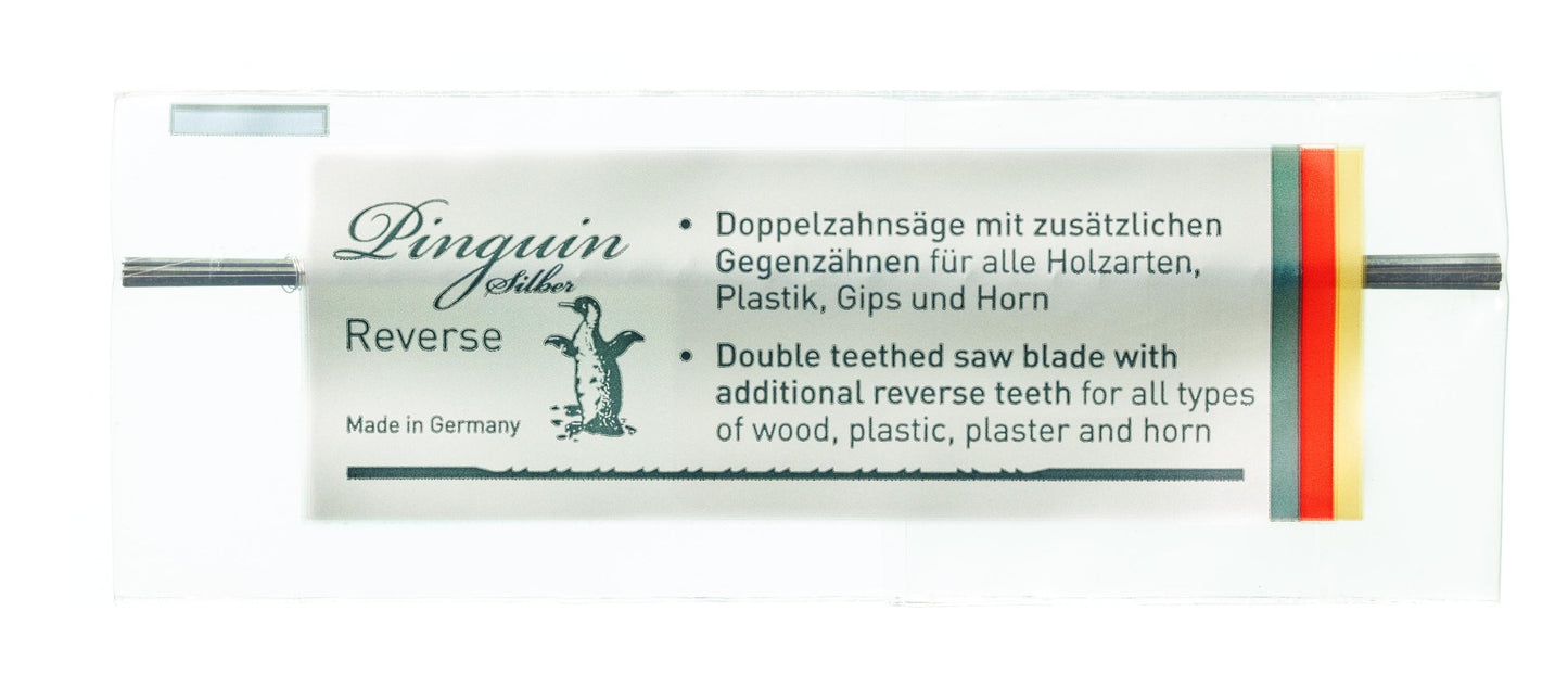 51 012 Holzlaubsägeblätter PINGUIN SILBER REVERSE 130mm