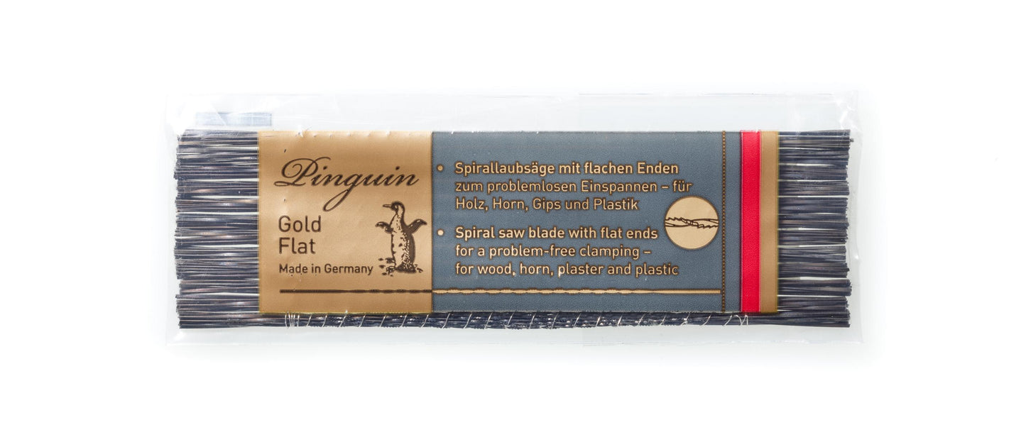 51 015 Spirallaubsägeblätter PINGUIN GOLD FLAT 130mm
