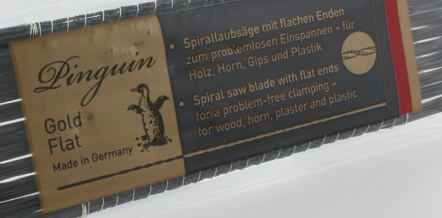 51 015 Spirallaubsägeblätter PINGUIN GOLD FLAT 130mm