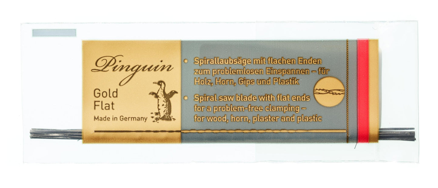 51 015 Spirallaubsägeblätter PINGUIN GOLD FLAT 130mm