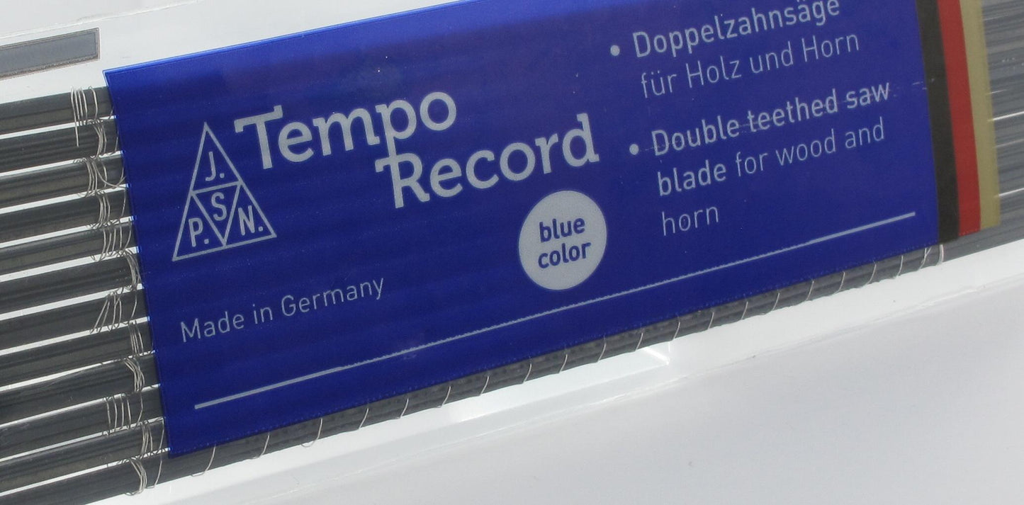 51 030 Holzlaubsägeblätter TEMPO RECORD Blau 130mm