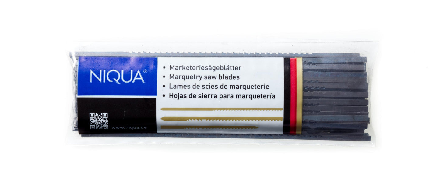 52 241 Marketeriesäge blau, oben angesp., m. Gegenzähnen 150mm