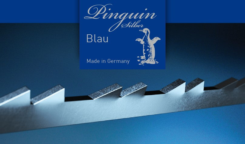 51 011 Holzlaubsägeblätter PINGUIN SILBER Blau 130mm