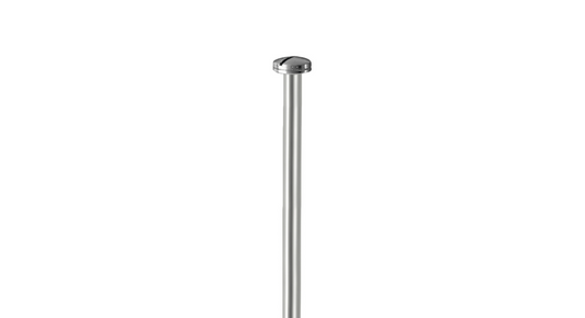 06 043 001 Stainless steel mandrel screw head Ø 5 mm (10 pieces)
