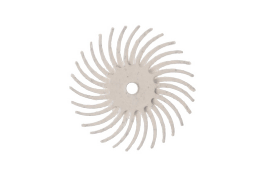 05 066 019  Habras Disc – White Ø 19 mm, corundum 120 grit (6 pieces)