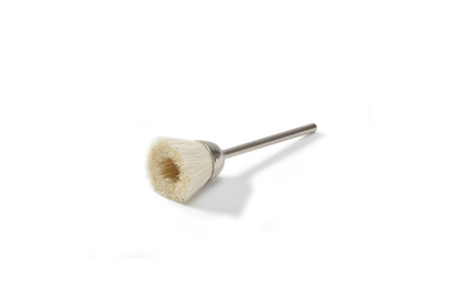 NIQUA Cup Brush – White Goat Hair Ø 10mm (10 pcs)