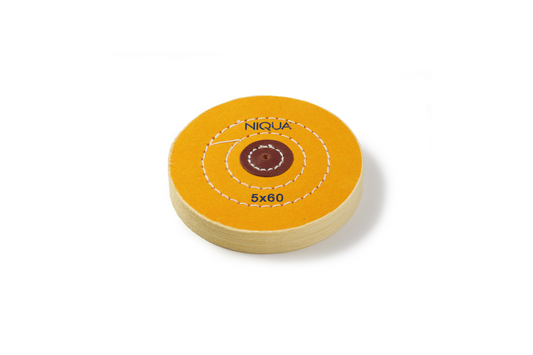 06 200 560 polishing buff NIQUA® yellow 125