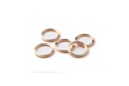 NIQUA Übungsringe aus Phosphor-Bronze - Ø 21 x 1,7mm (5 Stück)