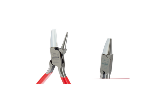 04 036 133 ANTILOPE® rail pliers flat-round with plastic jaw