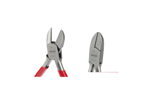 04 035 130 Rail pliers ANTILOPE® flat-round without spring 130mm