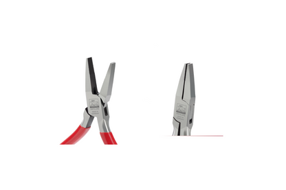 ANTILOPE Flat Nose Pliers – No Spring, With Cut – 130 mm