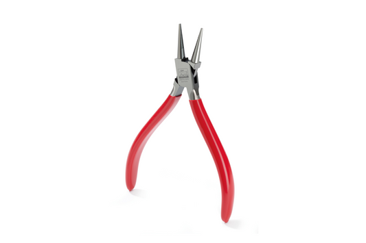 04 011 130 round nose pliers ANTILOPE® without spring with cut 130mm