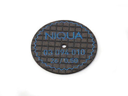 NIQUA Ultradünne Nylon-Trennscheiben – Ø 22–40 mm | für Eisen- & Nichteisenmetalle