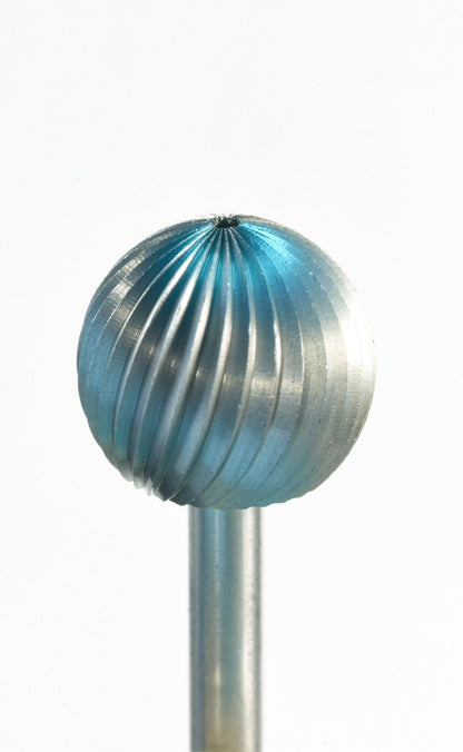 NIQUA SUPER Q A(f) Ball Bur – Swiss Made Precision Tool Steel Bur for Jewellery Making