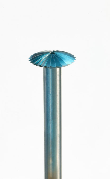 NIQUA SUPER Q HH(f) Lens Bur – Swiss Made Precision Tool Steel Bur for Fine Jewellery Finishing