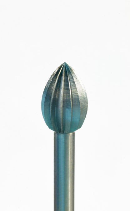 NIQUA SUPER Q® Bud Bur "Z(r)" – Precision Tool Steel Bur for Stone Setting & Jewellery Manufacturing
