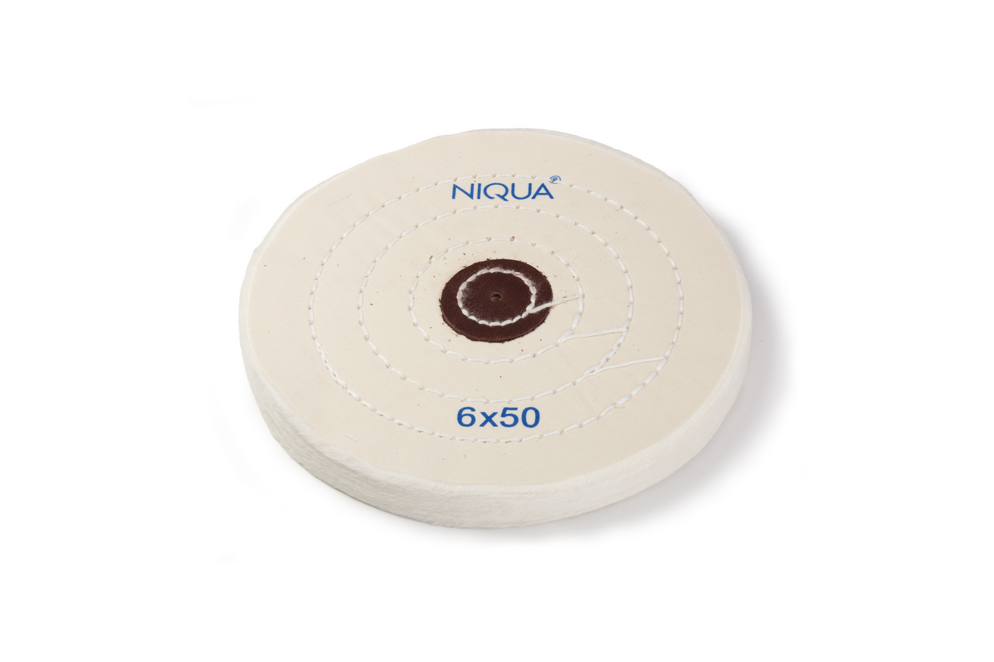 06 201 650 NIQUA Polierschwabbel - Weiß 6x50