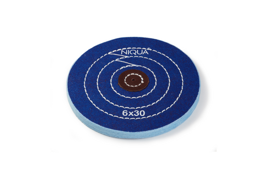 06 202 630 NIQUA Polierschwabbel - Blau 6x30