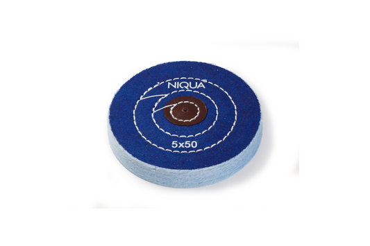 06 202 550 NIQUA Polierschwabbel - Blau 5x50
