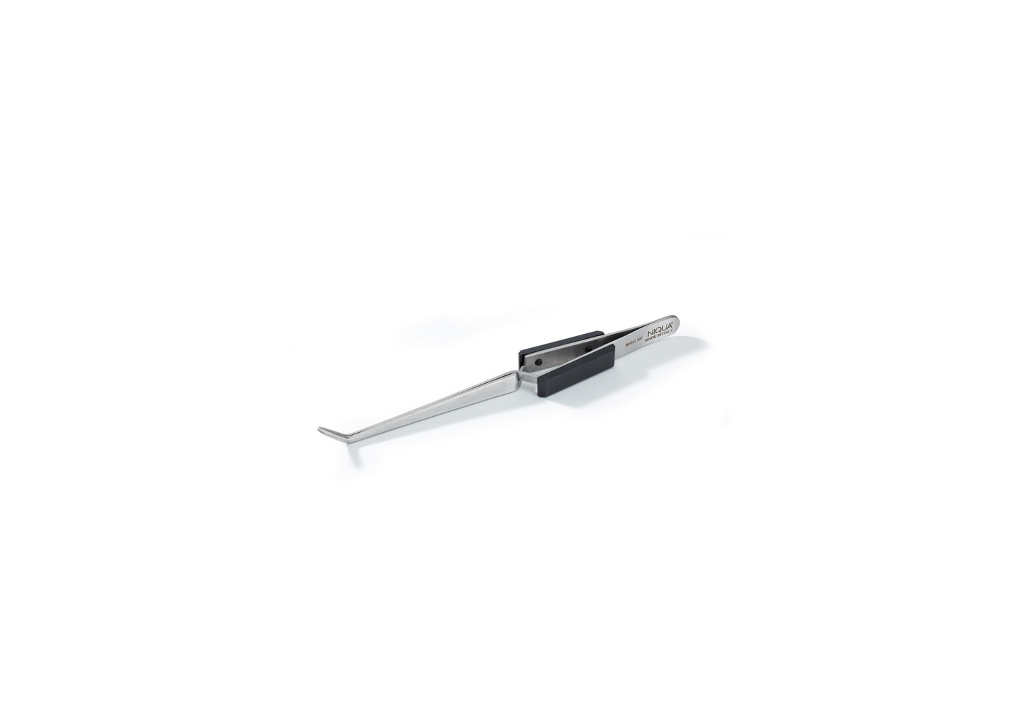 10 041 107 soldering tweezers with curved tip