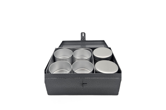 12 500 000 Aufbewahrungskästchen für Feilungs-Dosen