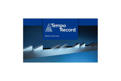 TEMPO RECORD Blue Wooden Fretsaw Blades – 130 mm