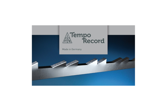 51 031 TEMPO RECORD Silver Wooden Fretsaw Blades – 130 mm