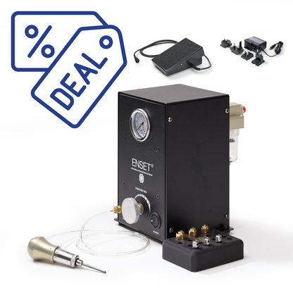 Enset Compact – Pneumatic Engraving System with “The Rocket” Handpiece