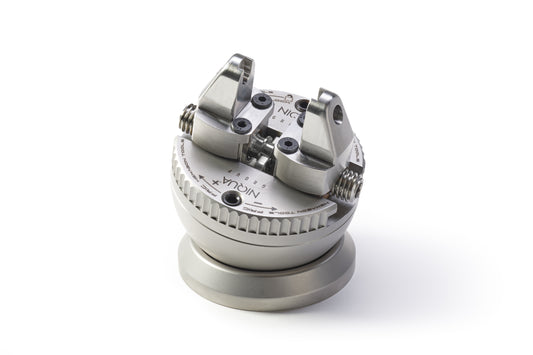 03 096 003 Edelstahlspannbacken für Ringspannsystem NIQUA Gravierkugeln Ø 100 / 80 mm