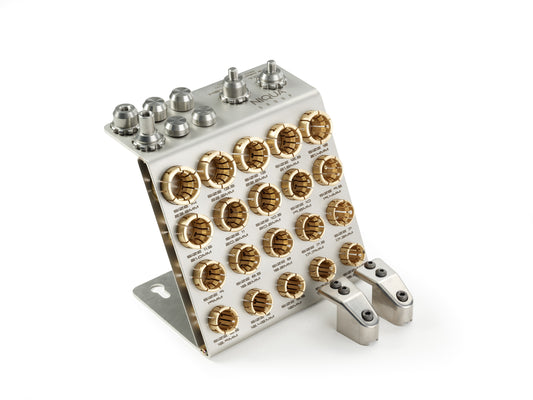 03 096 004 NIQUA Ring Holding System – Complete Set for Engraving Ball Ø 100 mm