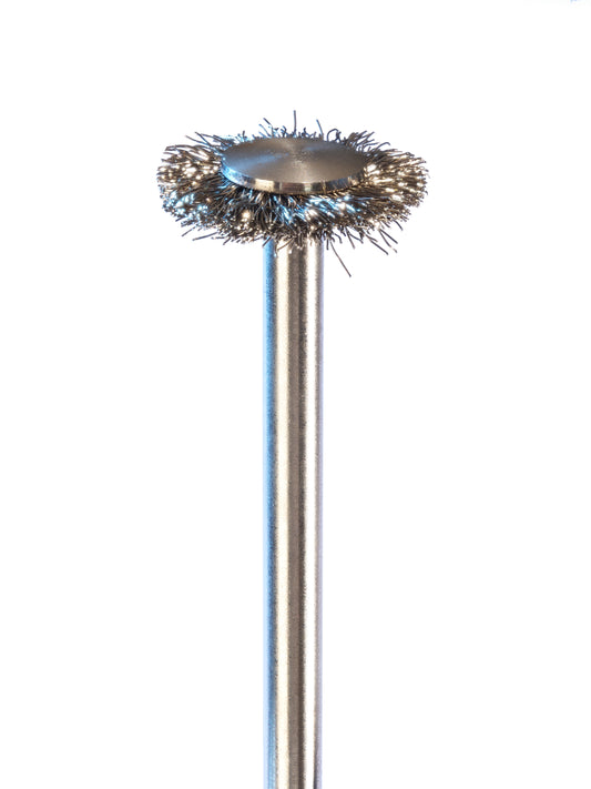 05 086 010 Round brushes stainless steel wire (0.08 mm) ANTILOPE® Ø 10mm (10 pieces)